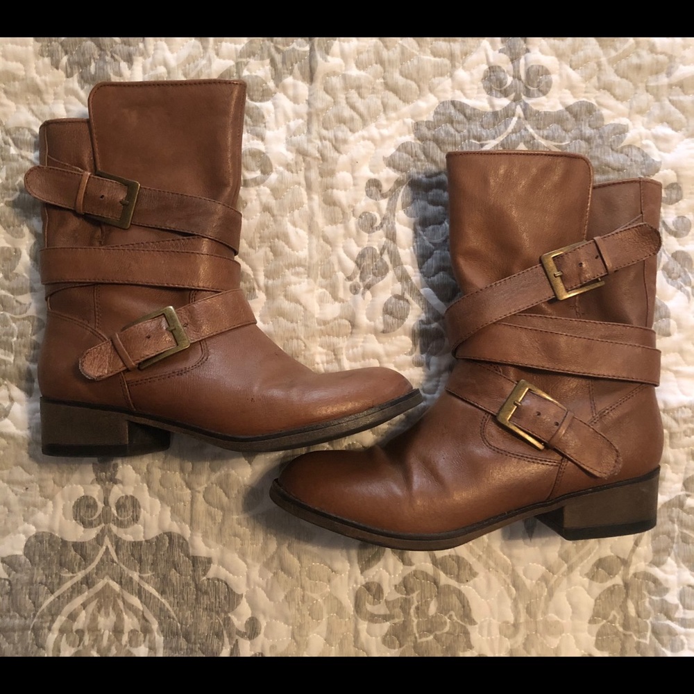 STEVE MADDEN | Leather Boots